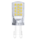 LED lemputė G9 220V 4W (40W) 3000K 470lm šiltai balta Emos